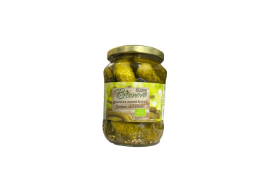 CORNICHONS GROS AIGRES DOUX (680G) BIONOVA