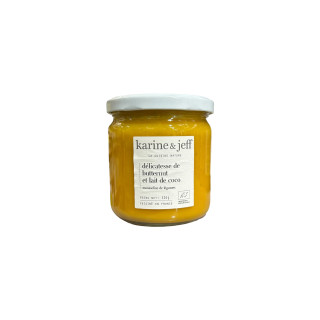 DÉLICATESSE DE BUTTERNUT ET LAIT DE COCO 320G KARINE ET JEFF