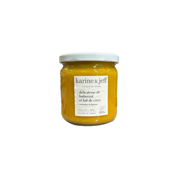 DÉLICATESSE DE BUTTERNUT ET LAIT DE COCO 320G KARINE ET JEFF