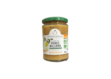 PUREE DE POIRES WILLIAM (360G) COTEAUX NANTAIS