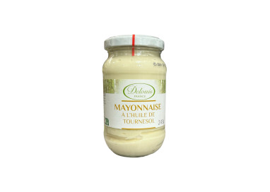 MAYONNAISE A L'HUILE DE TOURNESOL - DELOUIS - 245G