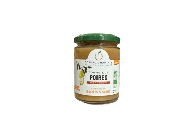 COMPOTE DE POIRES -  COTEAUX NANTAIS - 315G