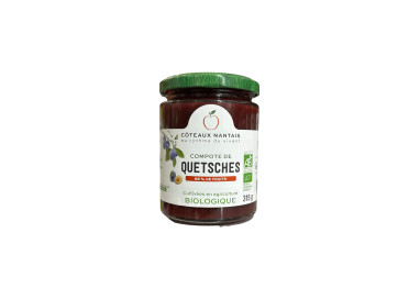COMPOTE DE QUETSCHES - COTEAUX NANTAIS - 315G