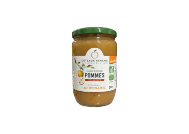 COMPOTE DE POMMES - COTEAUX NANTAIS- 660G