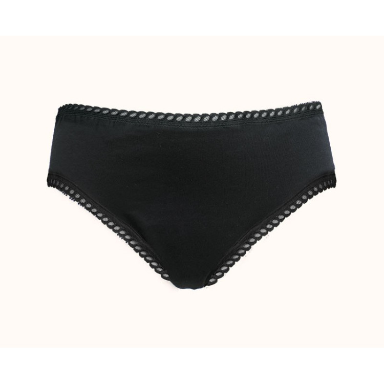 CULOTTE MENSTRUELLE NOIR -42-  ABONDANT