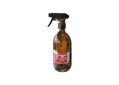 VAPORISATEUR SPRAY EN VERRE AMBRÉ 500ML