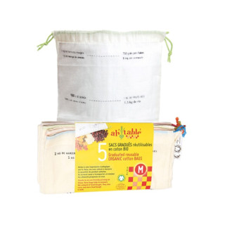 5 SACS TAILLE M GRADUÉS