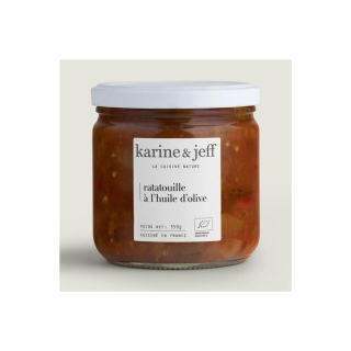 RATATOUILLE À L'HUILE D'OLIVE 330G KARINE ET JEFF