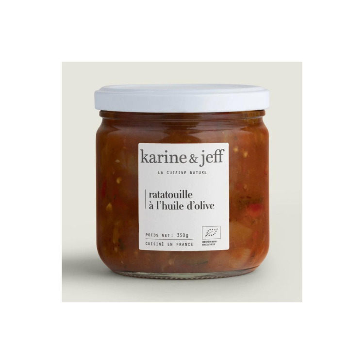 RATATOUILLE À L'HUILE D'OLIVE 330G KARINE ET JEFF