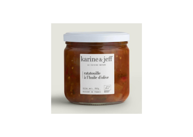 RATATOUILLE À L'HUILE D'OLIVE 330G KARINE ET JEFF