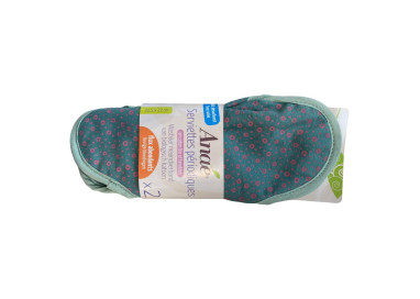 LOT 2 SERVIETTES HYGIENIQUE LAVABLES