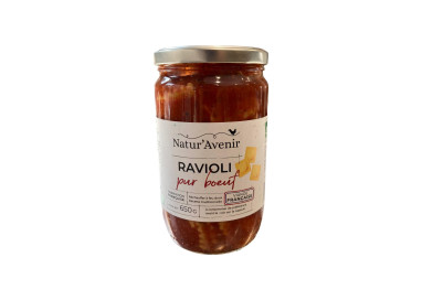 RAVIOLI PUR BOEUF- NATUR'AVENIR - 650G