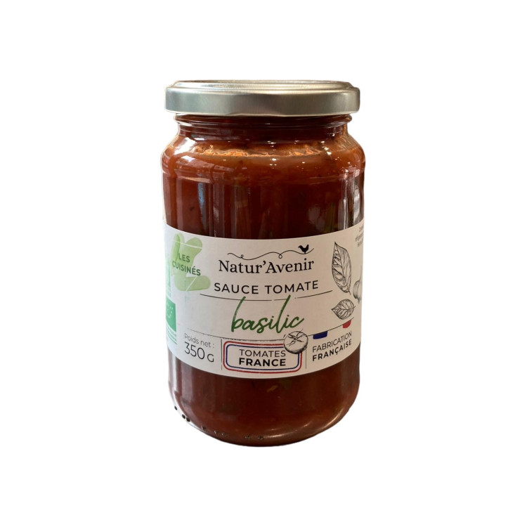 SAUCE TOMATE BASILIC - NATUR'AVENIR - 350G