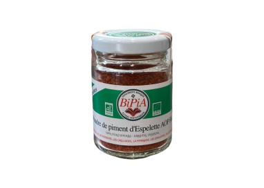PUREE DE PIMENT D'ESPELETTE - BIPIA - 40G