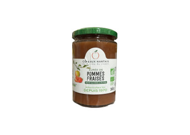 PURÉE POMMES FRAISES 360G