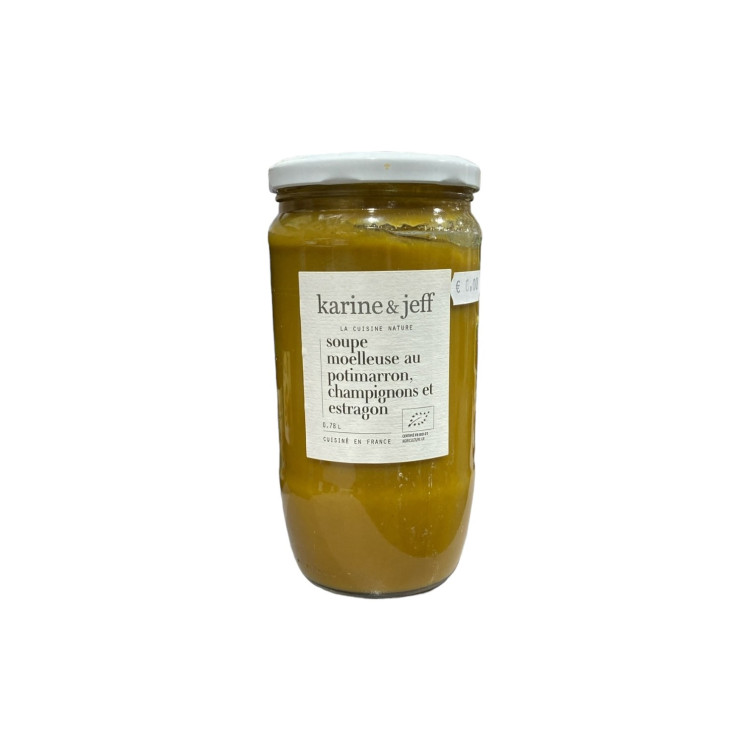 SOUPE MOELLEUSE POTIMARRON CHAMPIGNON 0.78L