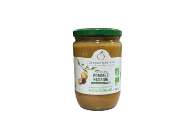 PUREE DE POMMES PASSION - COTEAUX NANTAIS - 630G