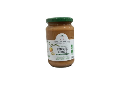PUREE POMME COING 360G COTEAUX NANTAIS