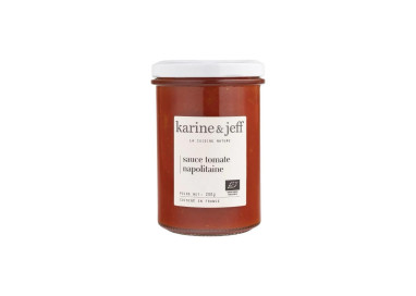 SAUCE TOMATE NAPOLITAINE 200G KARINE ET JEFF