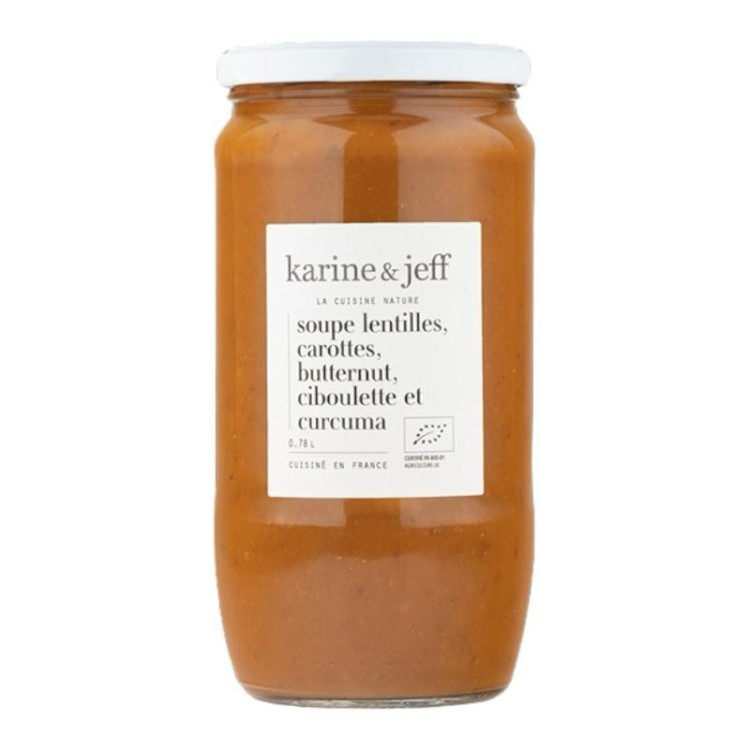 SOUPE LENTILLES CAROTTES 0.78L
