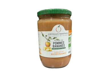 PURÉE POMMES BANANES 630G