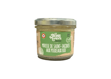 MOUSSE DE SAINT-JACQUES AUX POIREAUX - LA SABLAISE - 90G