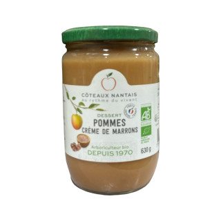 DESSERT POMMES CREME DE MARRONS - COTEAUX NANTAIS - 630G