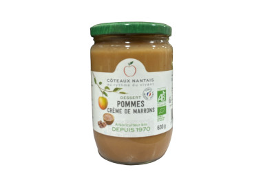 DESSERT POMMES CREME DE MARRONS - COTEAUX NANTAIS - 630G