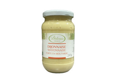 MAYONNAISE DIJONNAISE FORTE (POT 245G) DELOUIS
