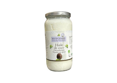 HUILE DE COCO VIERGE DESODORISÉE - BIO PLANETE - 950ML