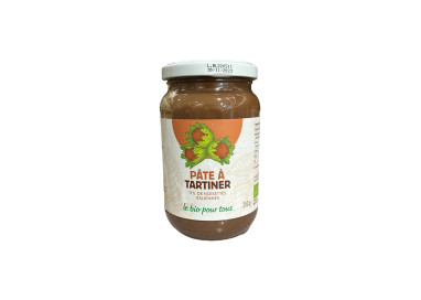 PATE A TARTINER NOISETTES 350G BIO POUR TOUS