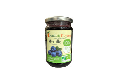 100% FRUITS MYRTILLE 290G CONFIT DE PROVENCE