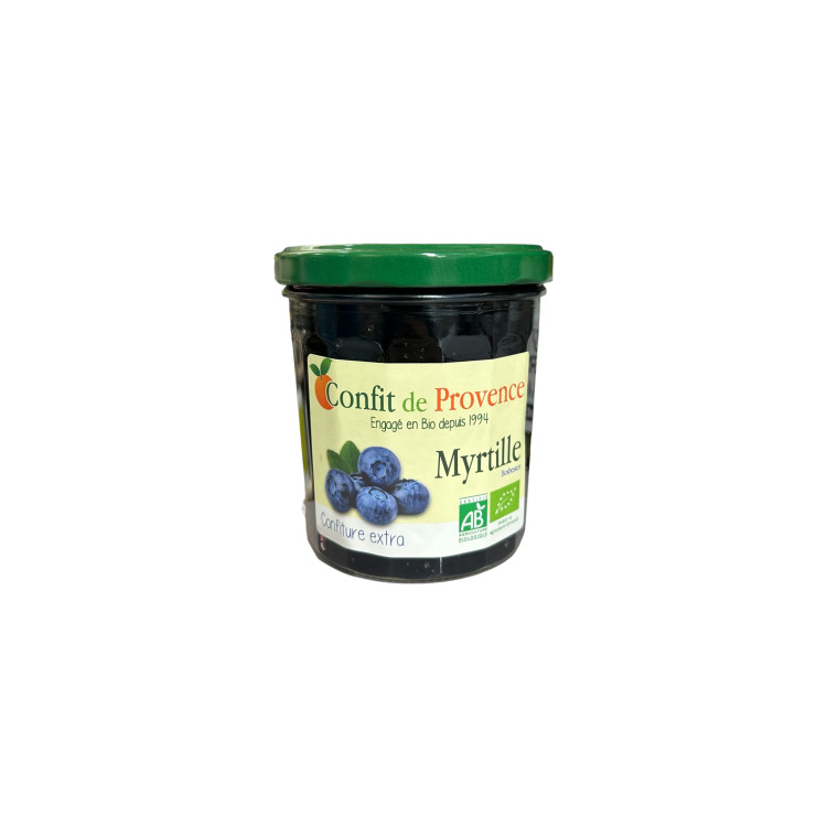 CONFITURE MYRTILLE 370G CONFIT DE PROVENCE