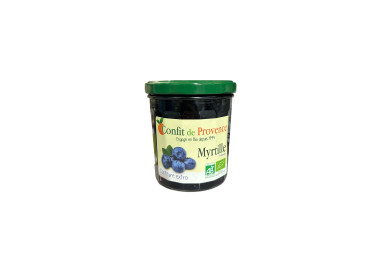 CONFITURE MYRTILLE 370G CONFIT DE PROVENCE