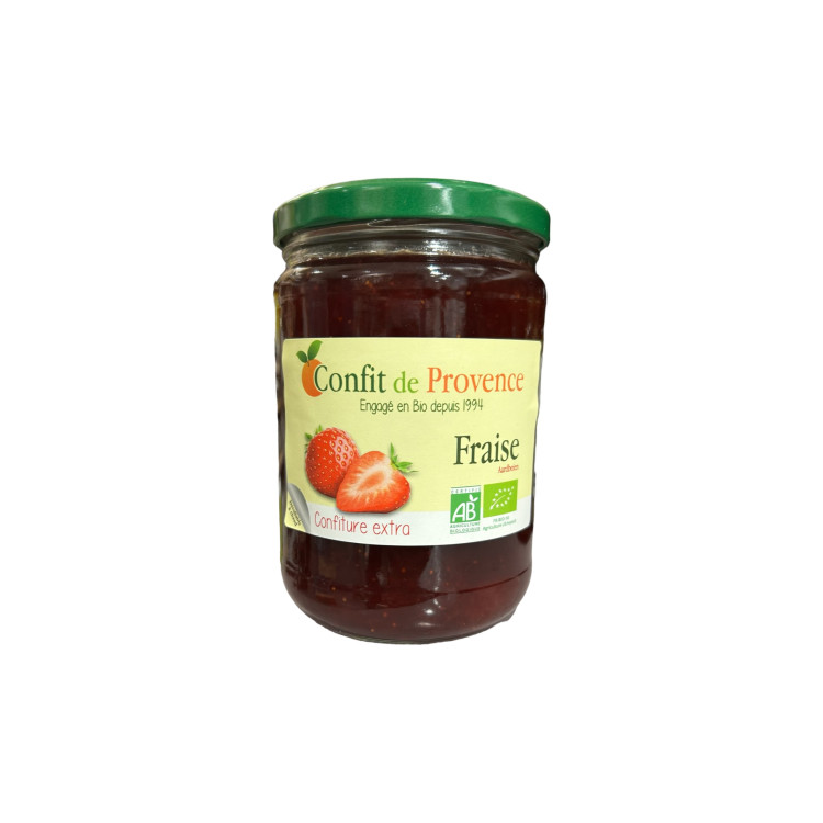 CONFITURE FRAISE 650G CONFIT DE PROVENCE