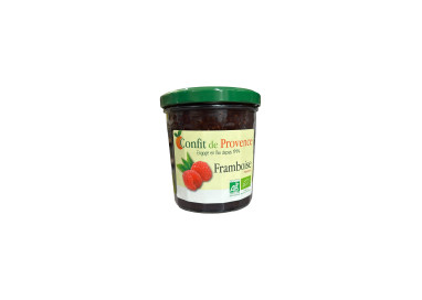 CONFITURE FRAMBOISE 370G CONFIT DE PROVENCE