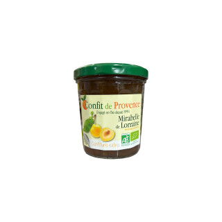 CONFITURE DE MIRABELLES DE LORRAINE (370G) CONFIT DE PROVENCE