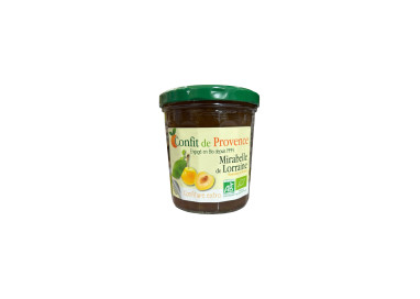 CONFITURE DE MIRABELLES DE LORRAINE (370G) CONFIT DE PROVENCE
