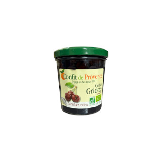 CONFITURE CERISE GRIOTTE 370G CONFIT DE PROVENCE