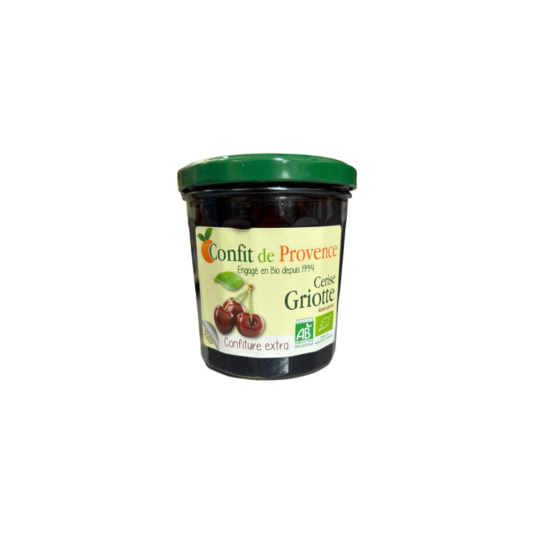CONFITURE CERISE GRIOTTE 370G CONFIT DE PROVENCE