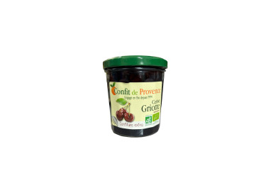 CONFITURE CERISE GRIOTTE 370G CONFIT DE PROVENCE