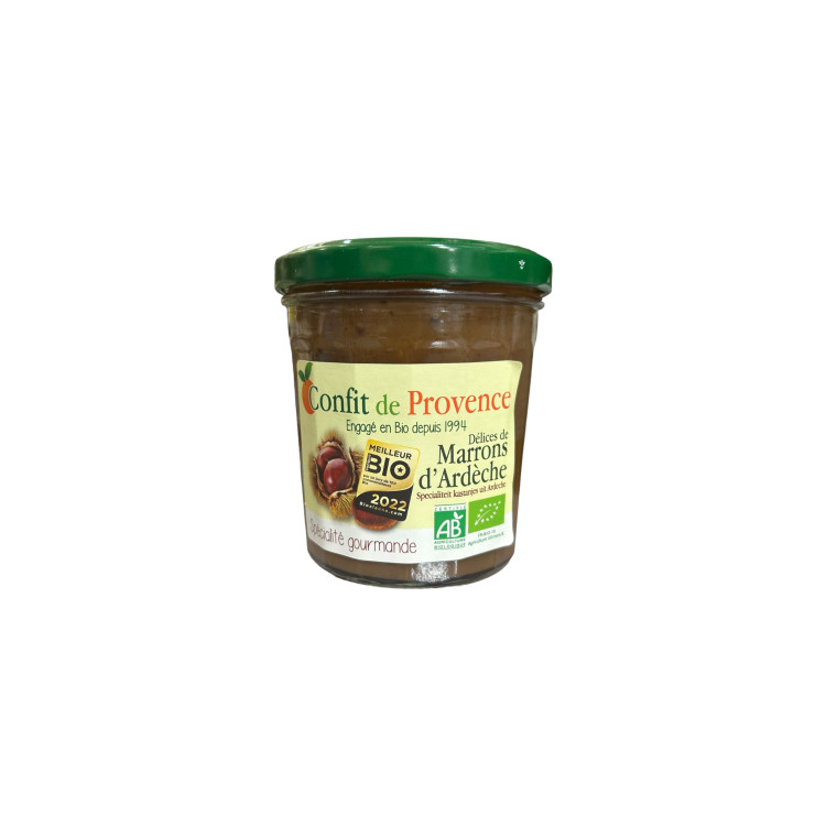 CONFITURE MARRONS D'ARDECHE 370G CONFIT DE PROVENCE