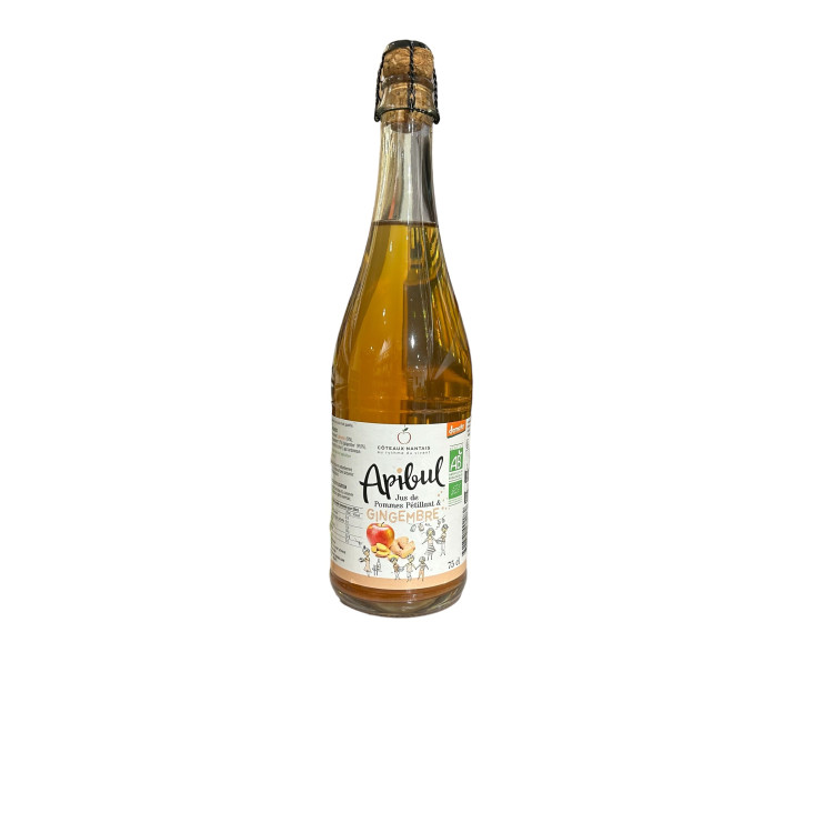 APIBUL POMMES GINGEMBRE (75CL) COTEAUX NANTAIS