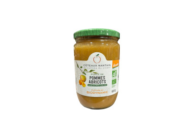 PURÉE POMMES ABRICOTS 630G