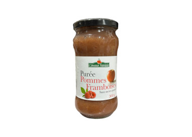 PURÉE POMMES FRAMBOISES 360G