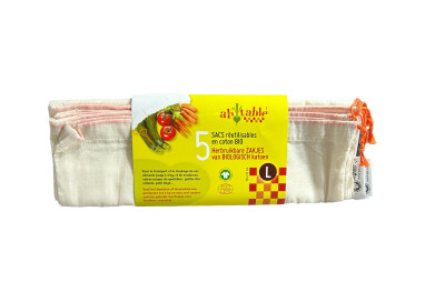 5 SACS TAILLE L AH! TABLE!