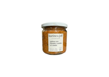 QUINOA TOMATE CAROTTE CUMIN 350G KARINE E