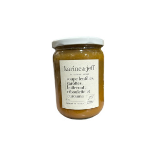 SOUPE LENTILLES CAROTTES 0.5L