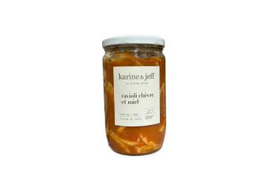 RAVIOLI CHÈVRE ET MIEL 680G KARINE ET JEFF