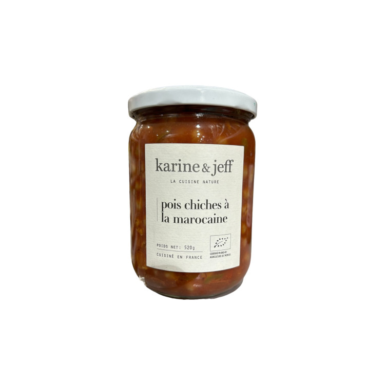 POIS CHICHES A LA MAROCAINE 520G KARINE ET JEFF